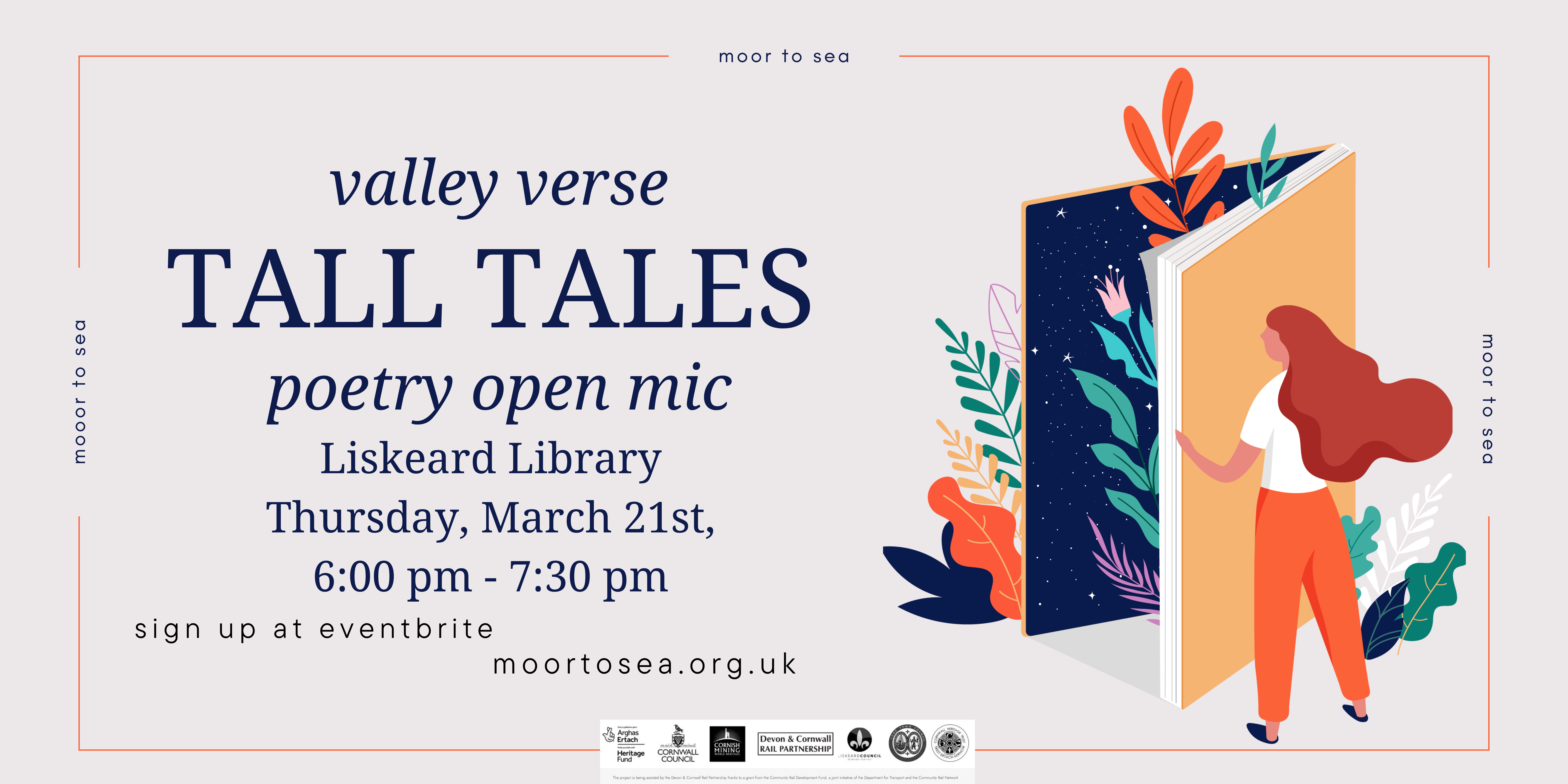Valley Verse – Tall Tales – Poetry Open Mic Evening